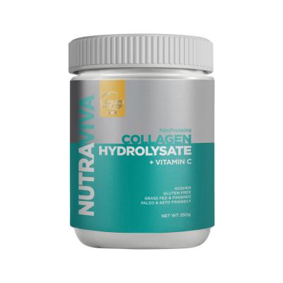 Nutraviva (NesProteins) Collagen Hydrolysate + Vitamin C Lemon 350g